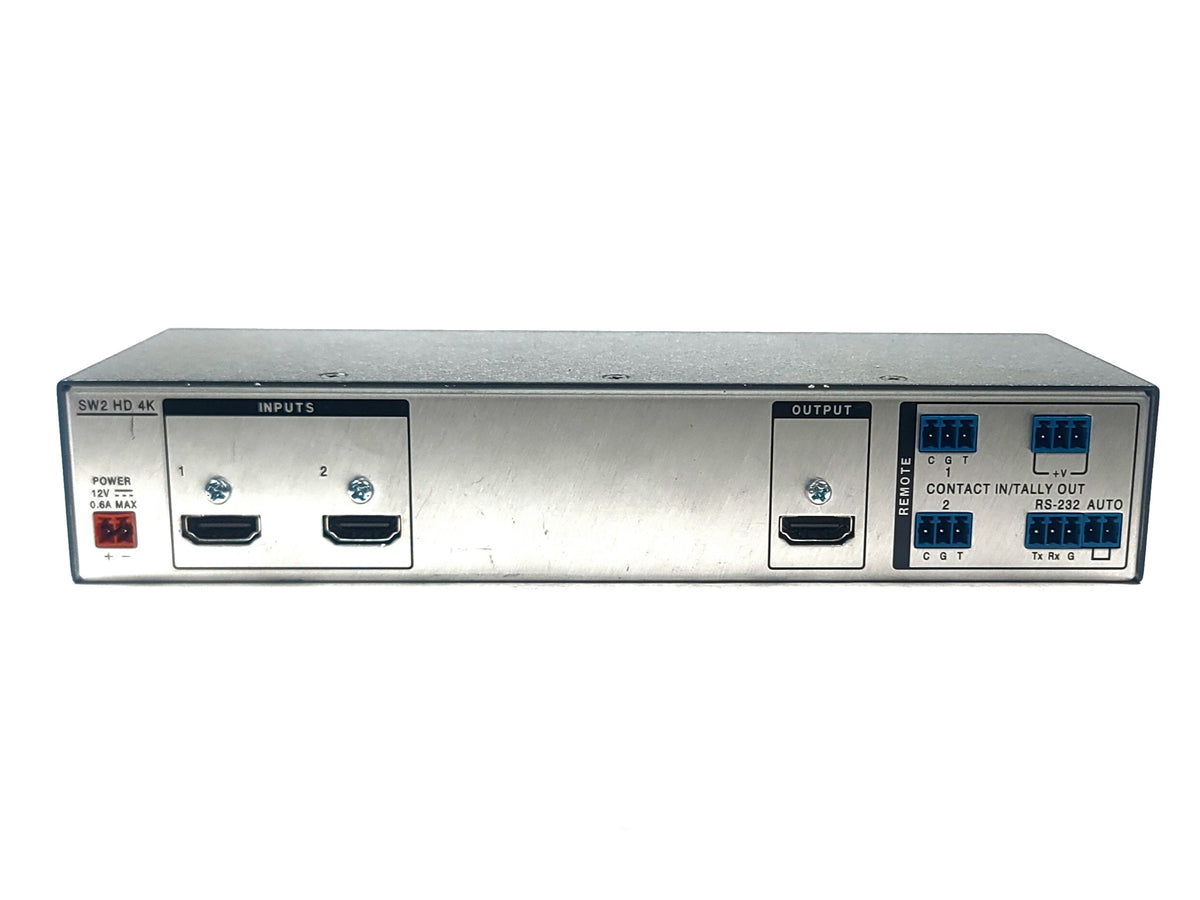 Extron SW2 HD 4K HDMI Switcher