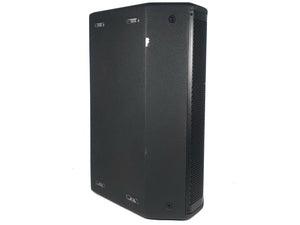 (2) JBL PRX615M 15-inch Two-Way Self-Powered Speakers in Wheeled Road Case