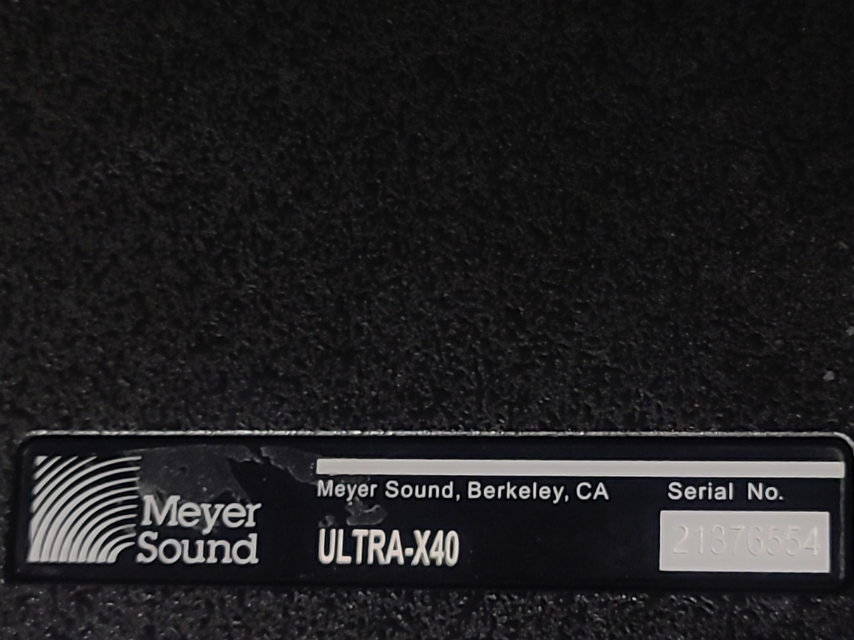 Meyer Sound ULTRA-X40 Wide Coverage Loudspeaker
