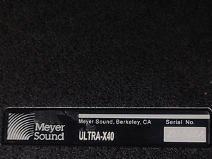 Meyer Sound ULTRA-X40 Wide Coverage Loudspeaker