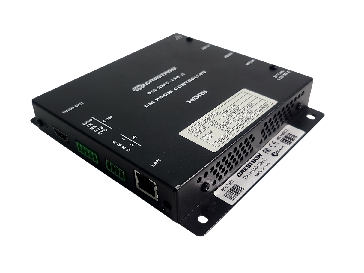 Crestron DM-RMC-100-C DM Room Controller & DigitalMedia 8G+ Receiver