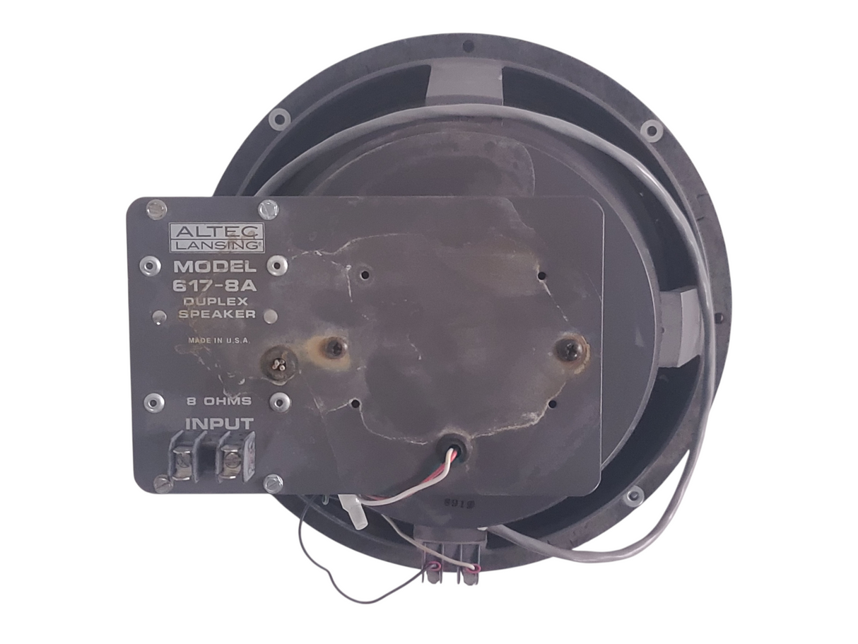 Altec Lansing 617-8A 12" 8 Ohm Duplex Ceiling Speaker Driver