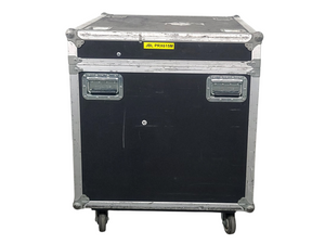 (2) JBL PRX615M 15-inch Two-Way Self-Powered Speakers in Wheeled Road Case