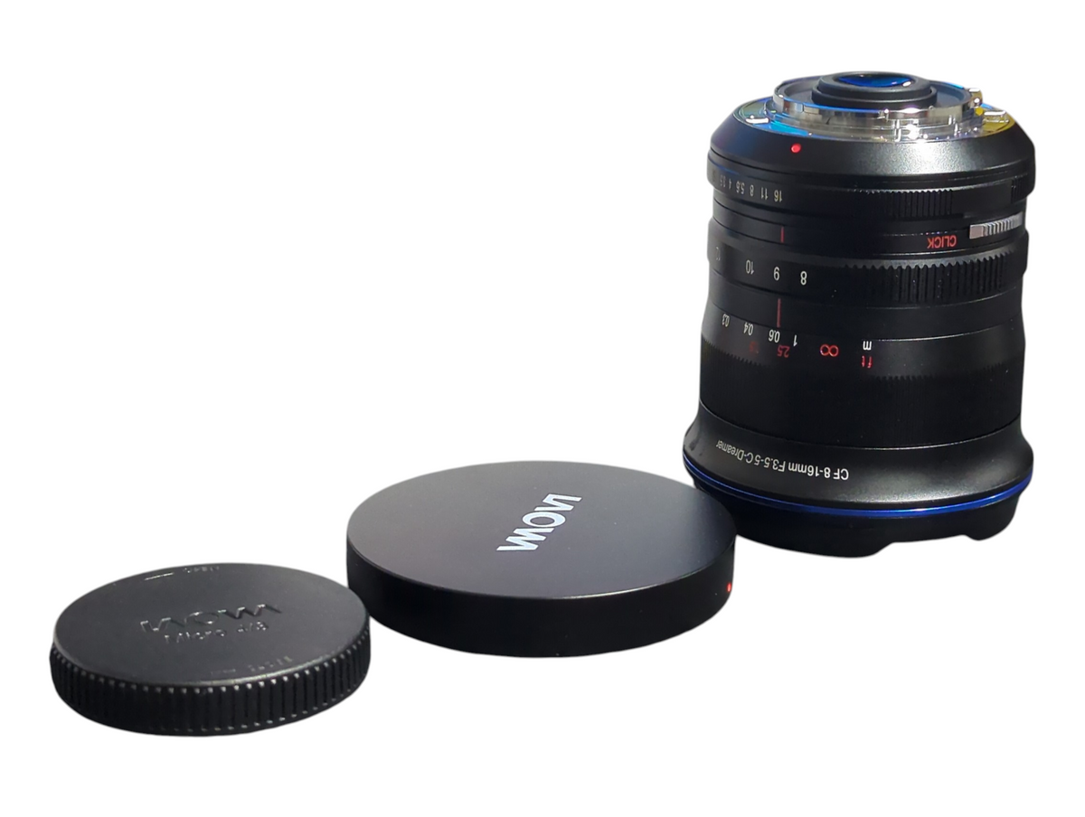 Venus Optics Laowa 8-16mm f/3.5-5 Zoom CF Lens w/ Cover in Original Box