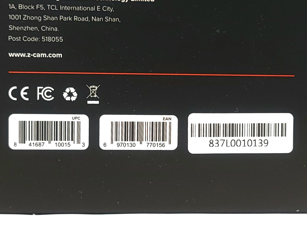 Z CAM E1509 E2N 4K NDI Camera in Original Box