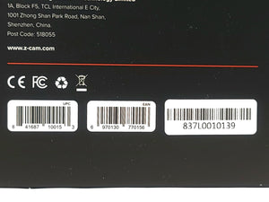 Z CAM E1509 E2N 4K NDI Camera in Original Box