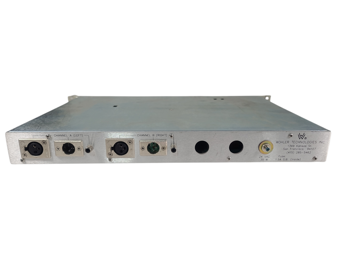 Wohler Technologies AMP-1A Stereo Analog Audio Monitor