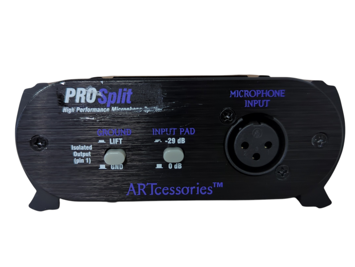 ARTcessories PROSplit High Performance Microphone Splitter in Original Box