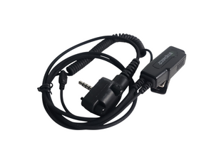 Impact Radio Accessories VY1A-G1W 1-Wire Surveillance w/ PTT & AT-2 Quick Disconnect Acoustic Tube in Original Packaging