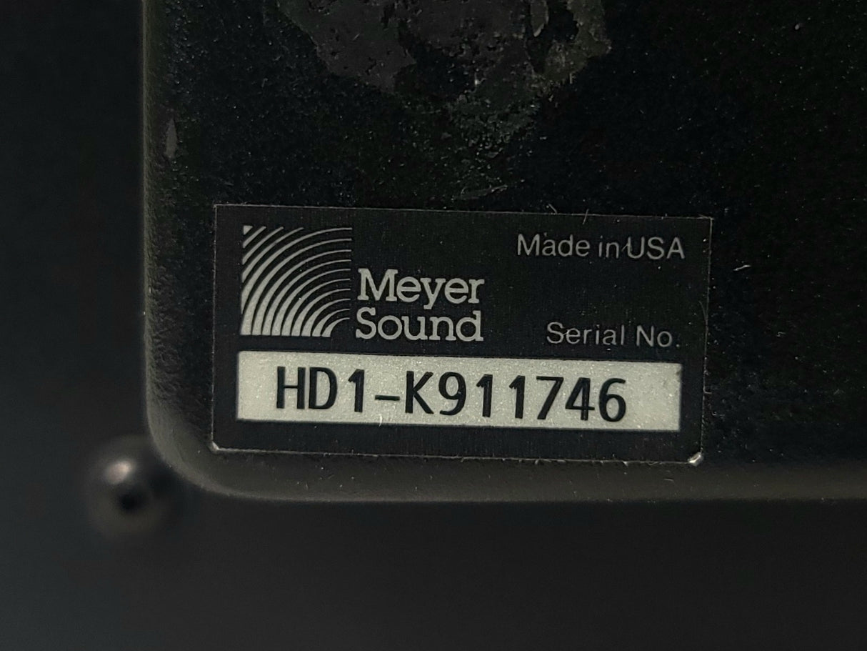 Meyer Sound HD-1 High Definition Audio Monitor [NEEDS REPAIRS]