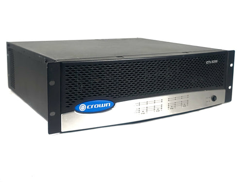Crown Audio CTs 8200 8-Channel Power Amplifier (Needs Repair)