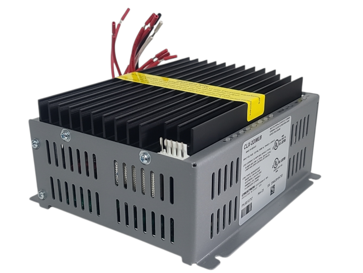 Crestron CLX-2DIM8 8-Channel Dimmer Module, 2 Feeds, 120V