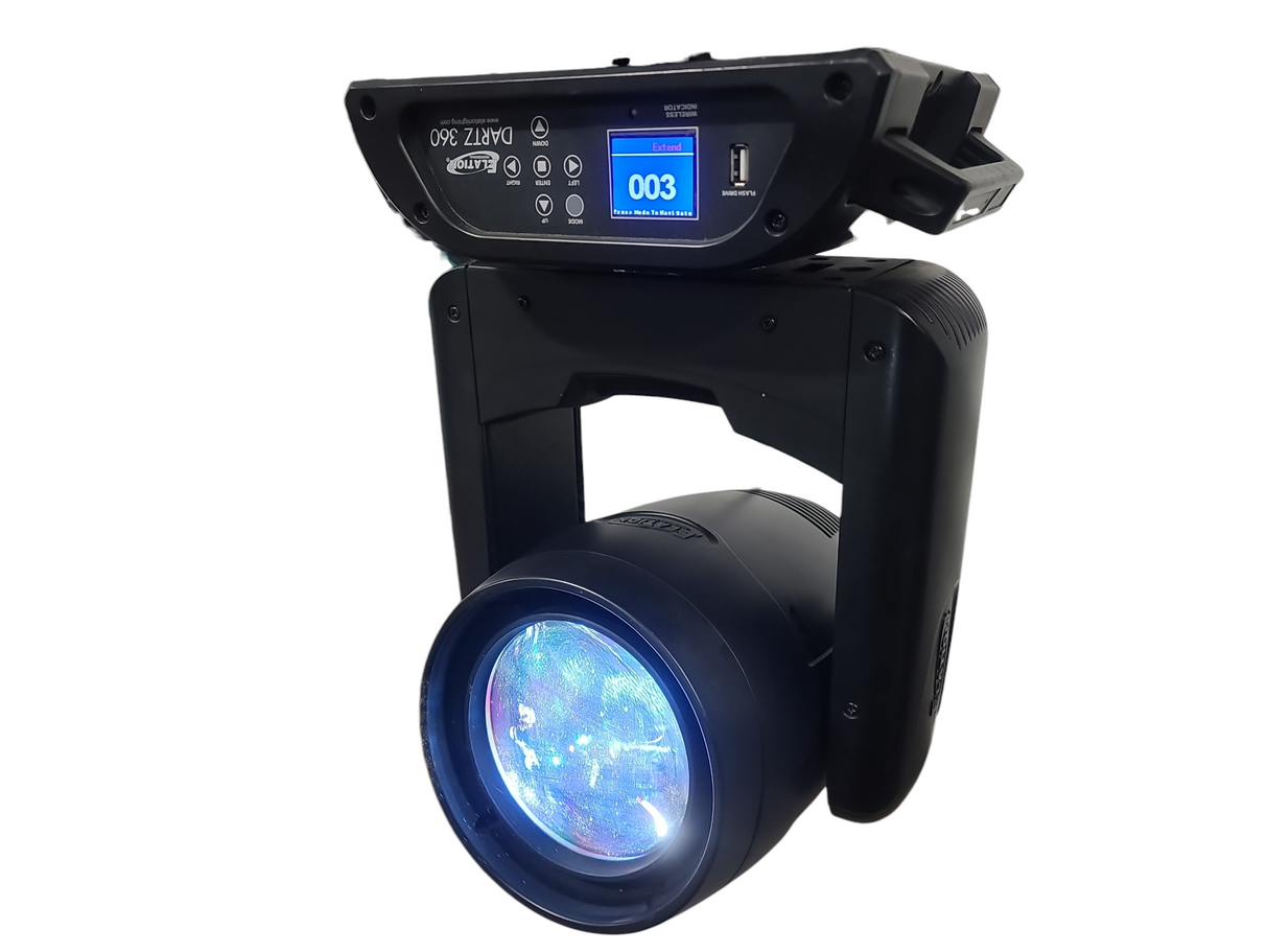 Elation DARTZ 360 50W RGB LED Moving Light (56 Lamp Hours)
