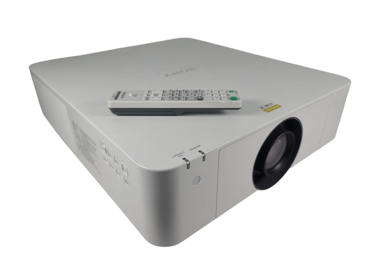 Sony VPL-FHZ66 WUXGA 3LCD 6,000 Lumens Laser Projector w/ Remote (Lamp Hours 299) In Original Box