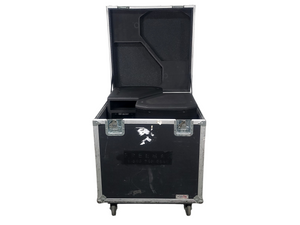 (2) JBL PRX615M 15-inch Two-Way Self-Powered Speakers in Wheeled Road Case