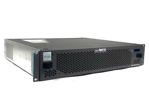 AJA OG-3-FR openGear Compatible Rackframe w/ (20) openGear Slot Cards and (1) PSU