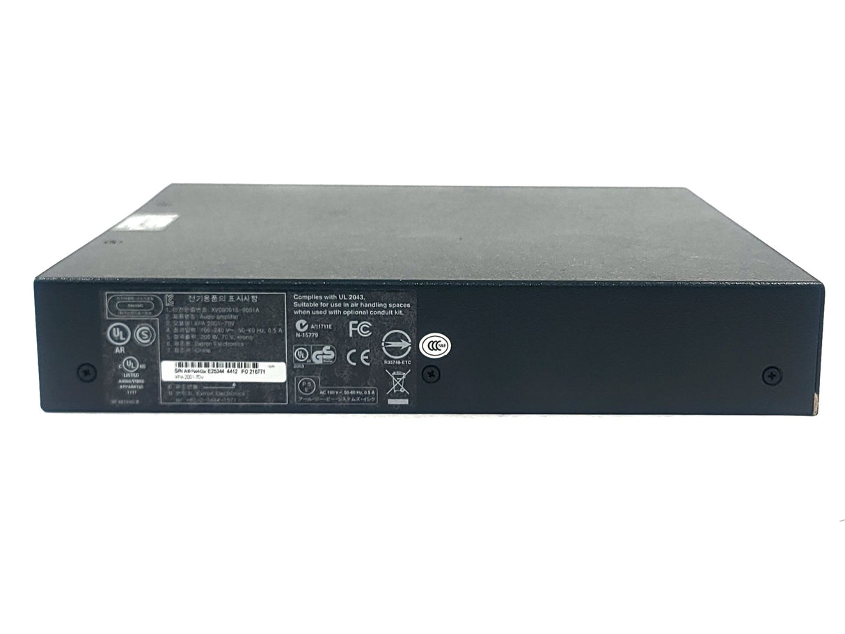Extron XPA 2001 Power Amplifier