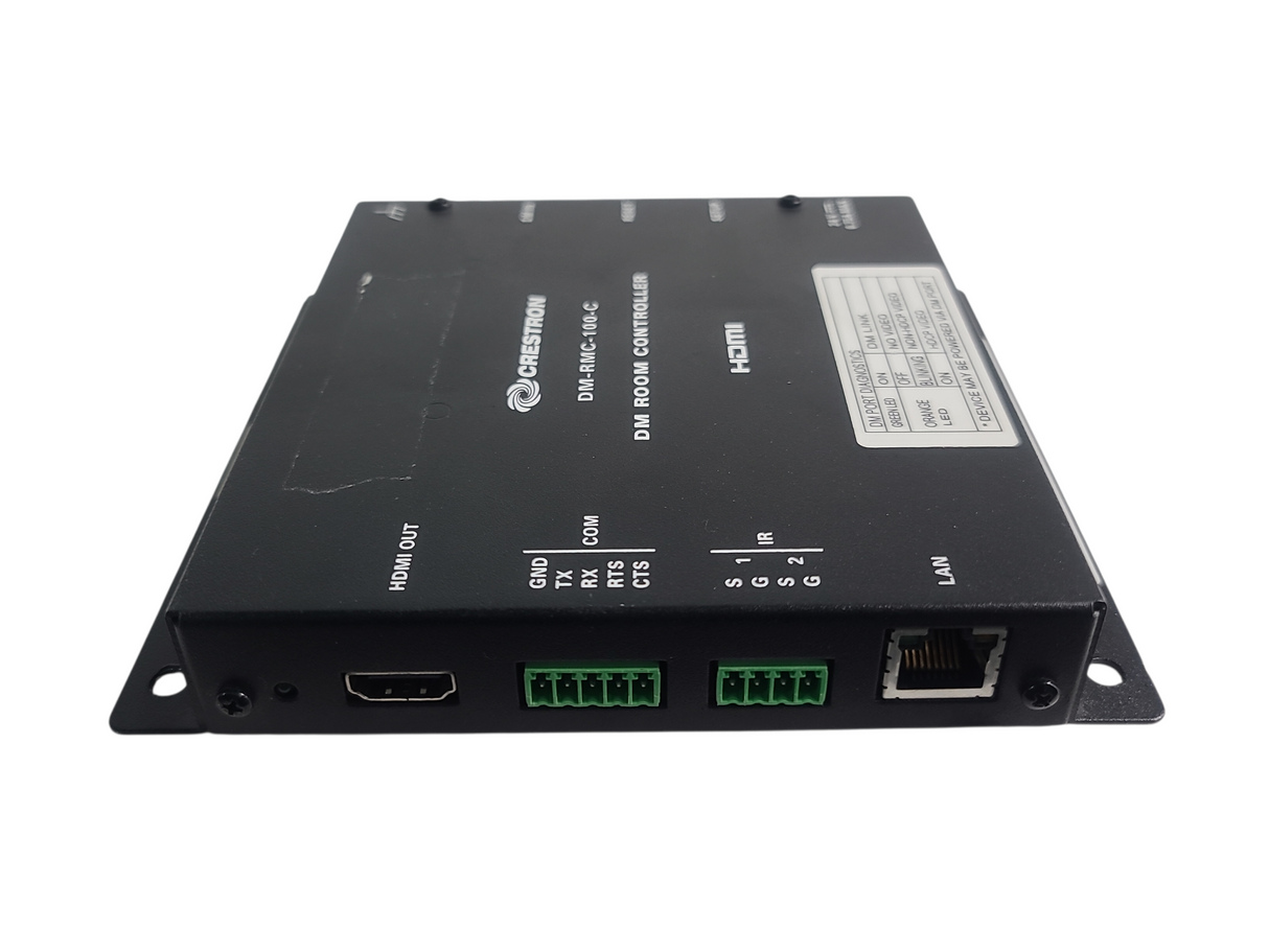 Crestron DM-RMC-100-C DM Room Controller & DigitalMedia 8G+ Receiver