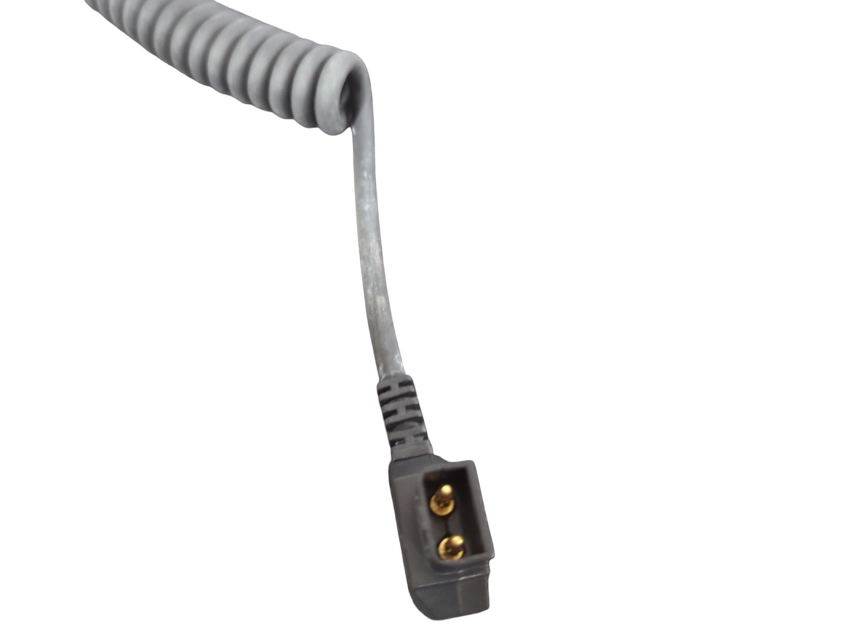 CAMVATE D-Tap to Straight 2-Pin LEMO-Type Coiled Power Cable