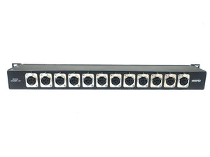 Evertz AESIMP-12F - 12CH XLRF to BNC AES Impedance Matching Panel