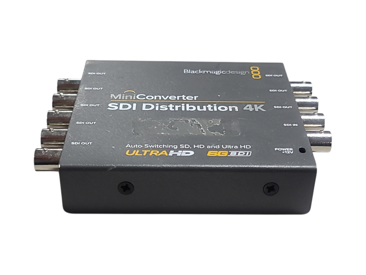 Blackmagic Design BMD-CONVMSDIDA4K Mini Converter SDI Distribution 4K w/ PSU