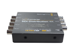 Blackmagic Design BMD-CONVMSDIDA4K Mini Converter SDI Distribution 4K w/ PSU