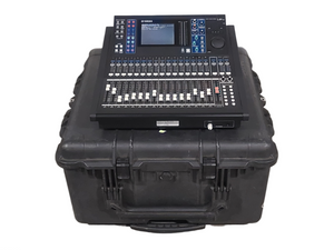 Yamaha LS9 16-Channel Digital Mixing Console in Pelican 1640 Wheeled Road Case
