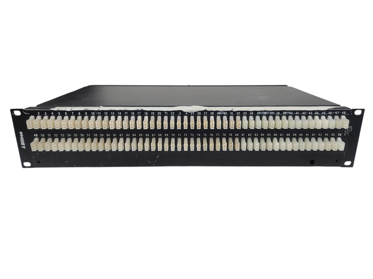 Bittree B96DC-FNALT/E3 M2OU7B 2x48 2RU TT Patchbay