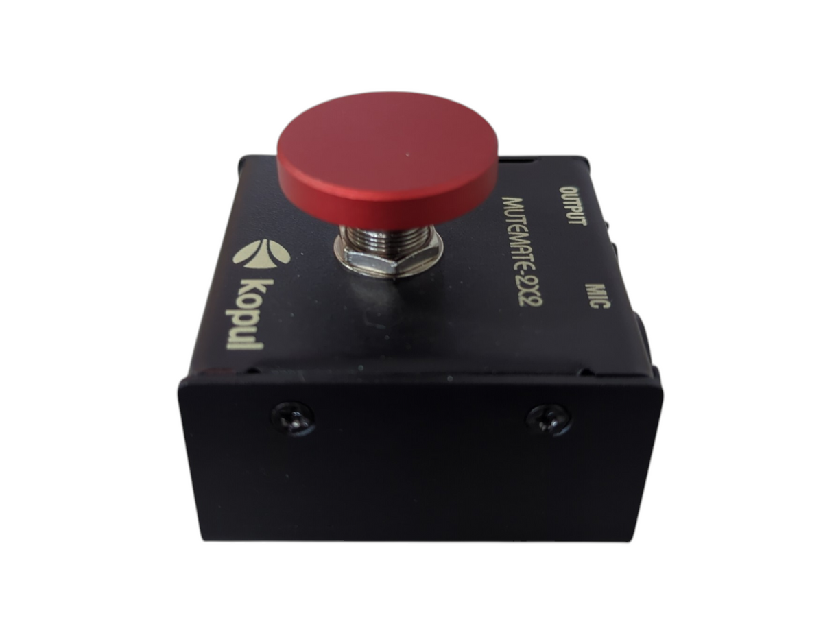 Kopul MuteMate-2x2 Microphone Mute/Talk Switch in Original Box