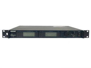 Shure UR4D Dual Wireless Receiver (H4 518-578MHz) [FOR PARTS]