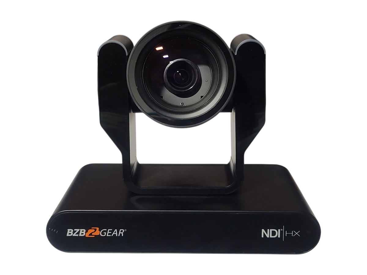BZB Gear BG-ADAMO-4KND25X-B NDI HX 4K UHD Auto Tracking Live Streaming PTZ Camera