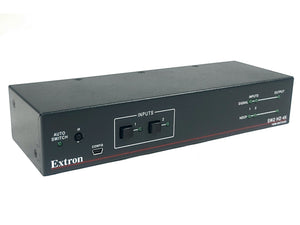 Extron SW2 HD 4K HDMI Switcher w/ Extron IPA T RLY4 IP Link Accessory in Original Box