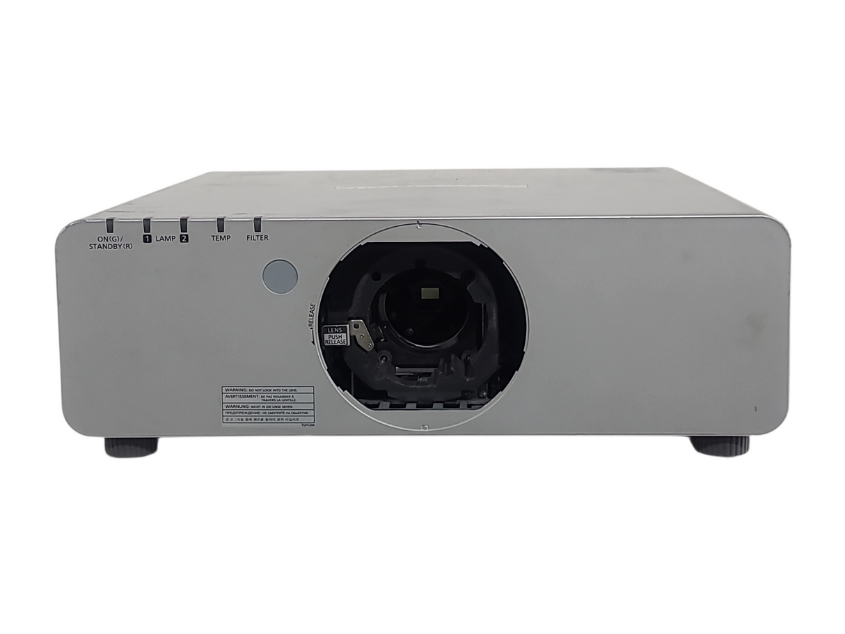 Panasonic PT-DW740 7,000 Lumens WXGA 1-Chip DLP (Lamp 1 778 & Lamp 2 778) [NO LENS] Projector (NEEDS REPAIR)