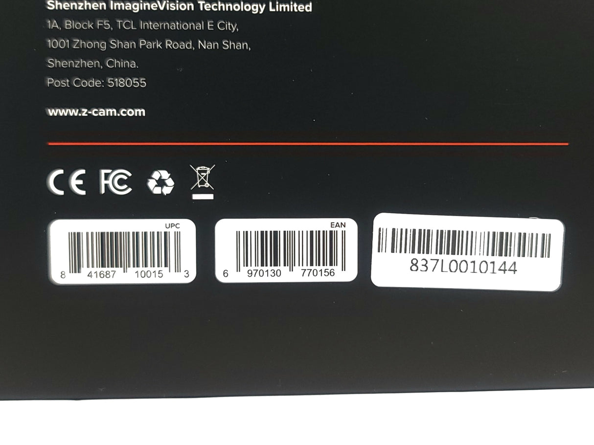 Z CAM E1509 E2N 4K NDI Camera in Original Box