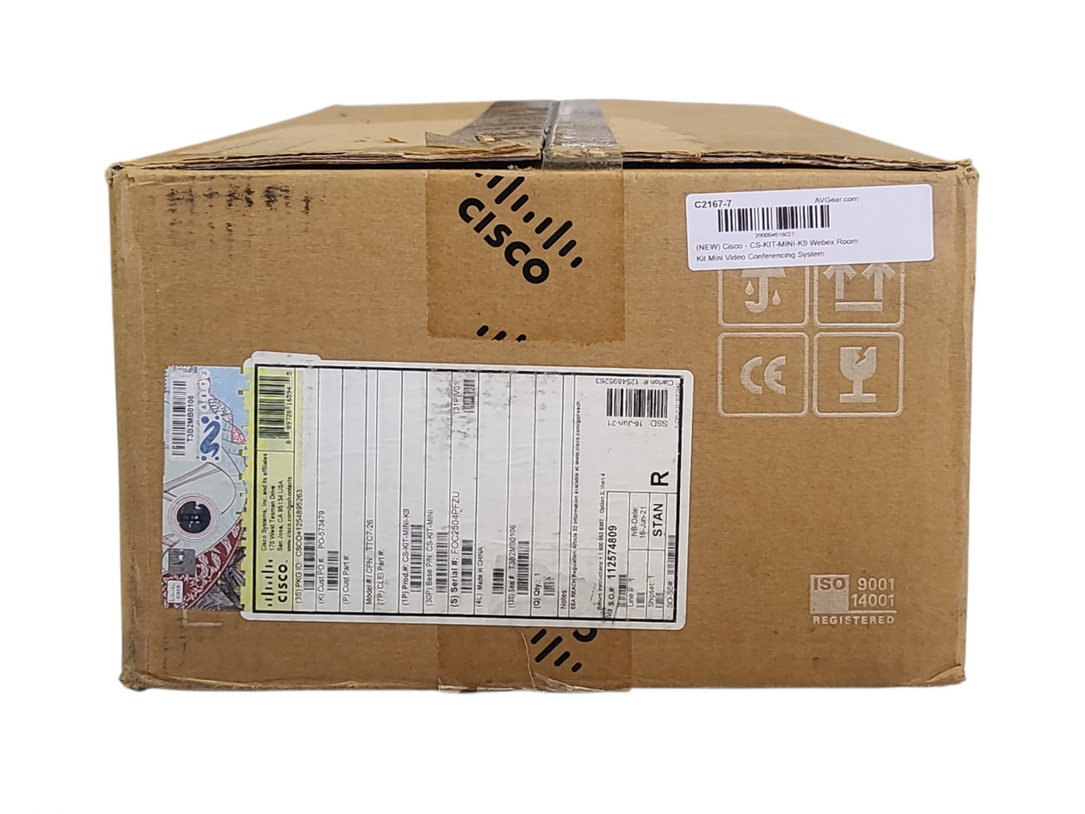 (NEW) Cisco - CS-KIT-MINI-K9 Webex Room Kit Mini Video Conferencing System