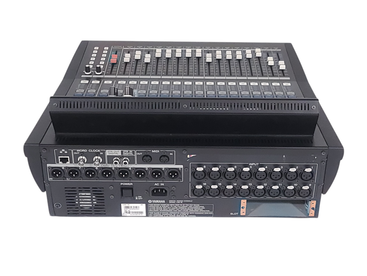 Yamaha LS9 16-Channel Digital Mixing Console in Pelican 1640 Wheeled Road Case