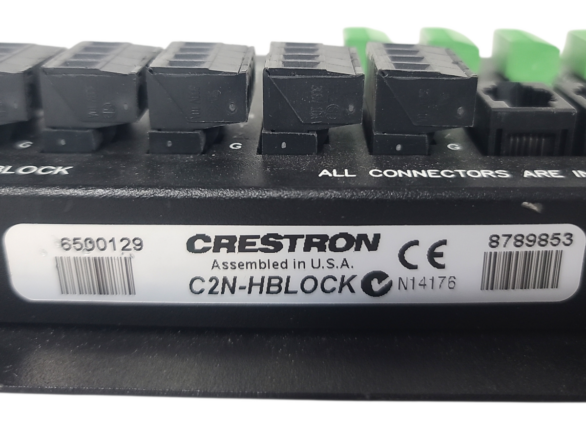 Crestron C2N-HBLOCK Multi-type Cresnet Distribution Block / 5 Connectors
