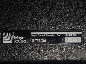 Meyer Sound ULTRA-X40 Wide Coverage Loudspeaker
