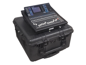 Yamaha LS9 16-Channel Digital Mixing Console in Pelican 1640 Wheeled Road Case