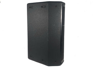(2) JBL PRX615M 15-inch Two-Way Self-Powered Speakers in Wheeled Road Case