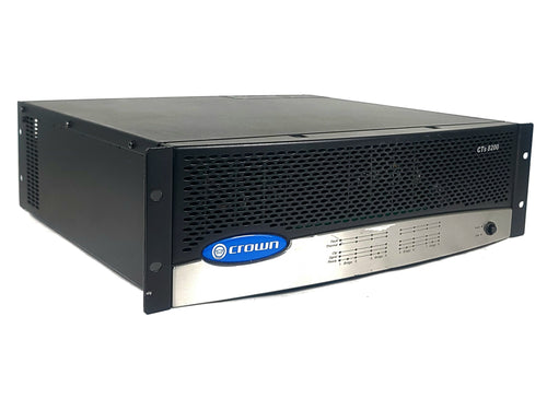 Crown Audio CTs 8200 8-Channel Power Amplifier (Needs Repair)