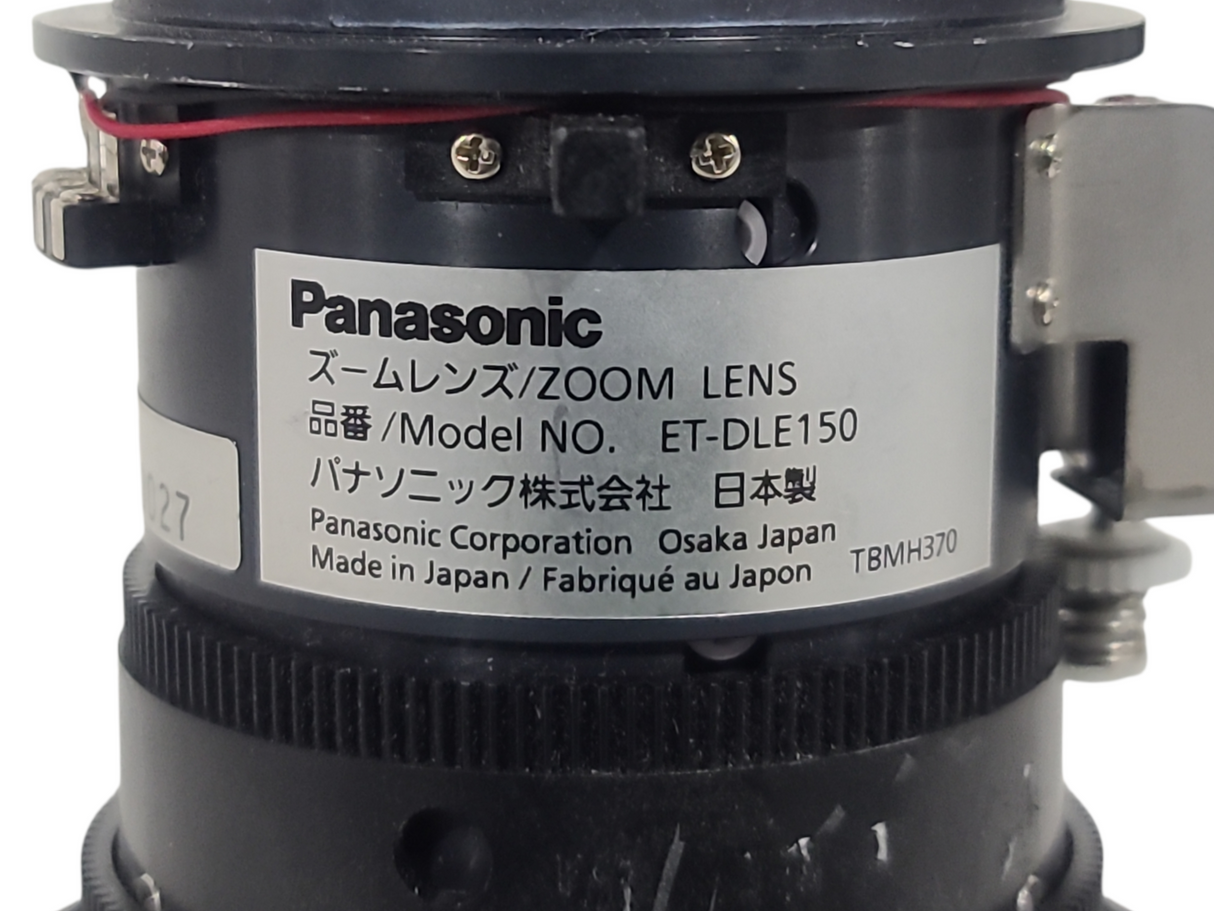 Panasonic ET-DLE150 1-Chip DL Projector Zoom Lens, 1.3-1.9:1