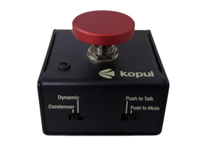 Kopul MuteMate-2x2 Microphone Mute/Talk Switch in Original Box