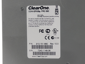 Clearone Converge Pro 880