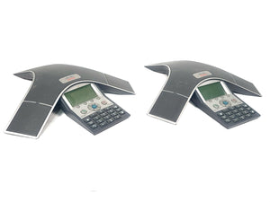 (2) Cisco 7937 IP Conference Station w/ (4) Cisco 2201-40140-001 External Microphones