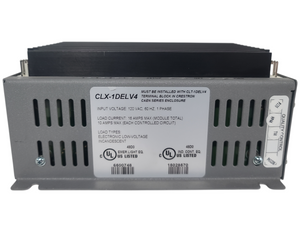 Crestron CLX-1DELV4 4-Channel Electronic Low-Voltage Dimmer Module, Single Feed