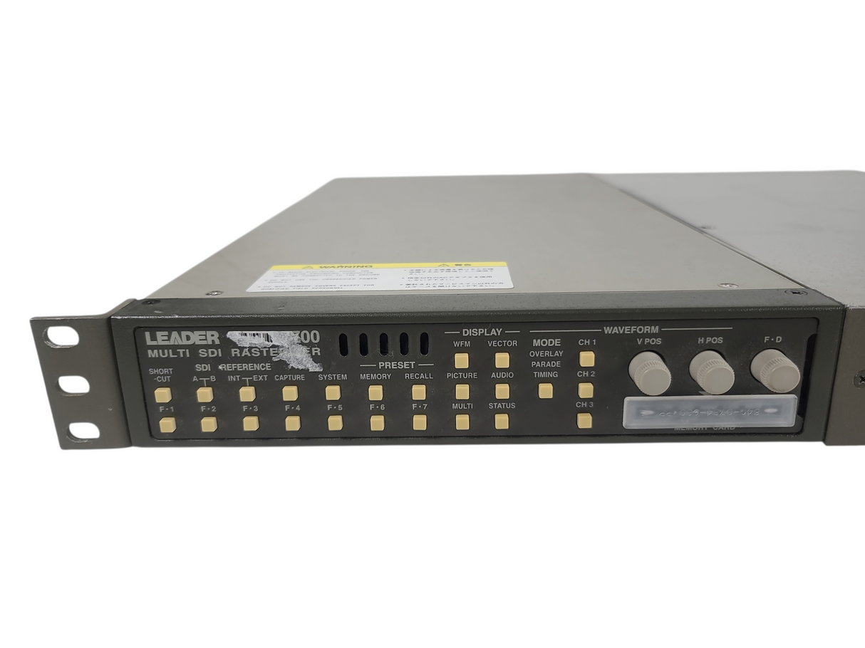 Leader LV7700 HD/SD Rasterizer