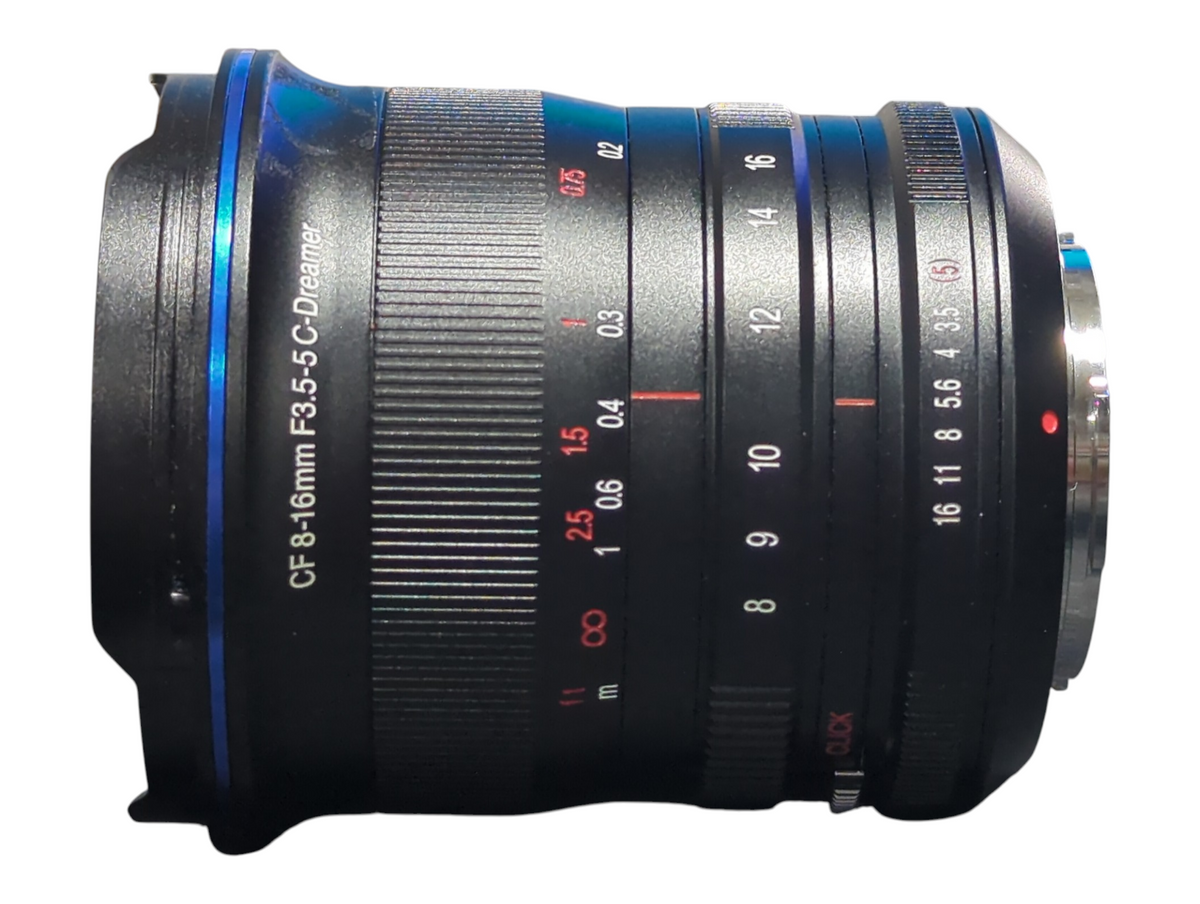 Venus Optics Laowa 8-16mm f/3.5-5 Zoom CF Lens w/ Cover in Original Box