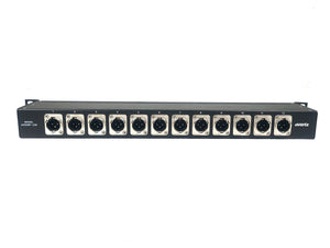 Evertz AESIMP-12F - 12CH XLRF to BNC AES Impedance Matching Panel