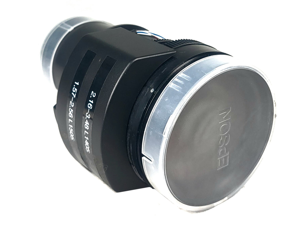 Epson ELPLM09 1.57-2.56/2.16-3.48 Middle Throw Zoom Projection Lens w/ Lens Cap